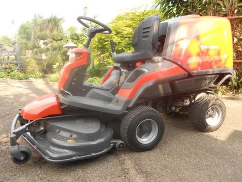 zitmaaier Husqvarna Rider Collect RC318T, Tuin en Terras, Zitmaaiers, Zo goed als nieuw, 90 tot 120 cm, Elektrische starter, Mulchfunctie