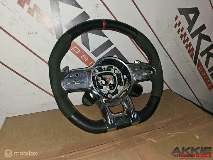 mercedes AMG Stuurwiel C63 E63 AMG Gt CLA45 A45 W177 W205, Auto-onderdelen, Besturing, Gebruikt, Ophalen of Verzenden