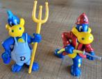 Figuren: Brandweer Dino en Boer Dino (Danone), Verzamelen, Poppetjes en Figuurtjes, Ophalen of Verzenden, Zo goed als nieuw