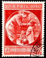 Deutsches Reich: 51ste Verjaardagszegel A.Hitler 1940, Postzegels en Munten, Ophalen of Verzenden, Overige periodes, Gestempeld