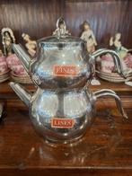 Vintage dubbele theepot : LINES, Antiek en Kunst, Ophalen of Verzenden