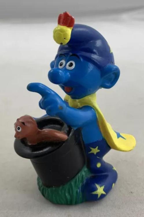 Figurine Schtroumpfs BIP Holland IMPS Magicien Schtroumpf vi, Collections, Schtroumpfs, Comme neuf, Envoi