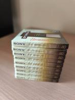 9x Sony minidisc premium 80 min, Cd's en Dvd's, Cassettebandjes, Ophalen of Verzenden, Nieuw in verpakking, 2 t/m 25 bandjes, Onbespeeld