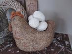 eiermand in stro-kip-Pasen-keukendecoratie-NIEUW, Ophalen of Verzenden, Nieuw