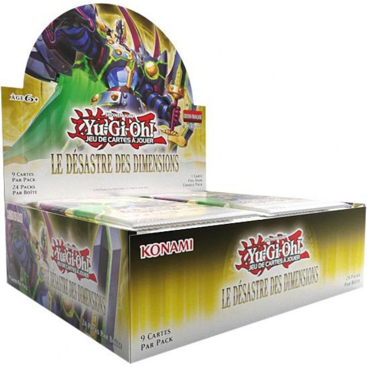 Yu-Gi-Oh Display 24 Boosters FR Désastre des Dimensions, Hobby en Vrije tijd, Verzamelkaartspellen | Yu-gi-Oh!, Nieuw, Boosterbox