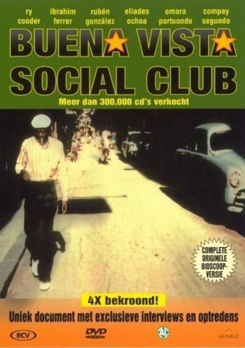 Buena Vista Social Club – Cubaanse Muziekdocumentaire DVD, Cd's en Dvd's, Dvd's | Muziek en Concerten, Zo goed als nieuw, Documentaire