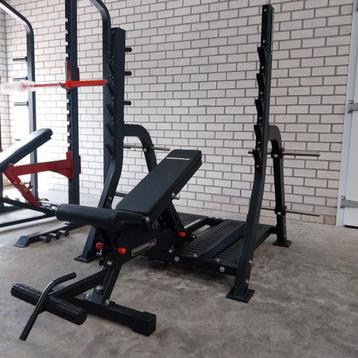 Barbarian line olympic Adjustable bench   multi press  beschikbaar voor biedingen
