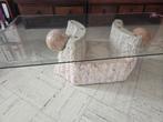 Salon tafel griekse stijl, Ophalen, Gebruikt, Glas