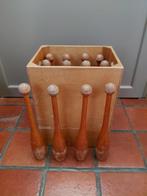12 Vintage houten jongleerstokken - gymnastiek clubs en KIST, Ophalen of Verzenden