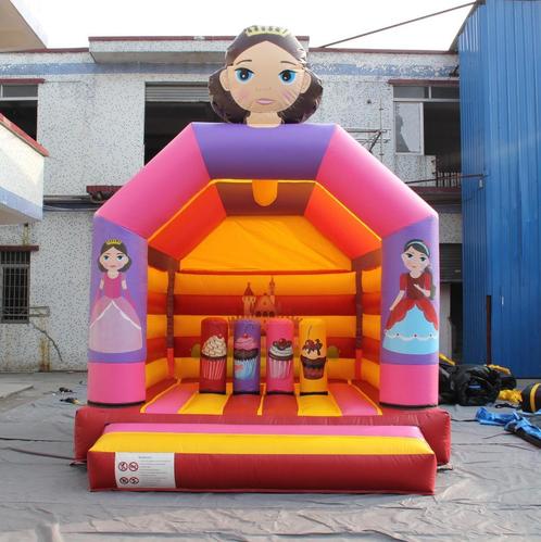 springkasteel prinses te koop, Kinderen en Baby's, Speelgoed | Buiten | Springkussens, Nieuw, Ophalen