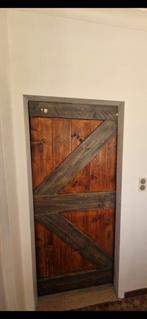 Barn door 2 kleuren, Doe-het-zelf en Bouw, Deuren en Vliegenramen, Ophalen