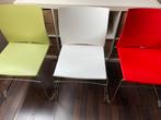 Italiaanse kantoorstoel in kunststof met sledevoet, Huis en Inrichting, Stoelen, Ophalen, Kunststof