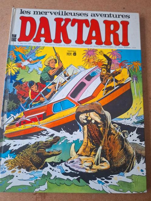 les merveilleuses aventures daktari, Boeken, Stripverhalen, Gelezen, Eén stripboek, Ophalen of Verzenden