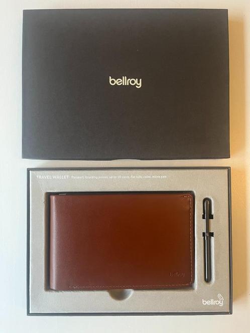 Bellroy travel wallet - Sienna (New), Handtassen en Accessoires, Portemonnees, Nieuw, Overige merken, Bruin, Leder, Ophalen of Verzenden
