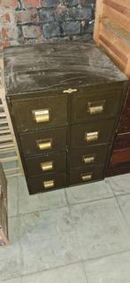 Ladekast in metaal, Huis en Inrichting, Kasten | Ladekasten, Ophalen, Gebruikt, 5 laden of meer, 50 tot 100 cm