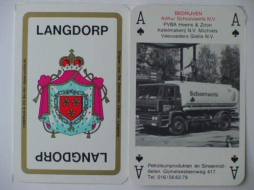 Kaart- en Kwartetspel Langdorp, Verzamelen, Speelkaarten, Jokers en Kwartetten, Nieuw, Kwartet(ten), Ophalen of Verzenden