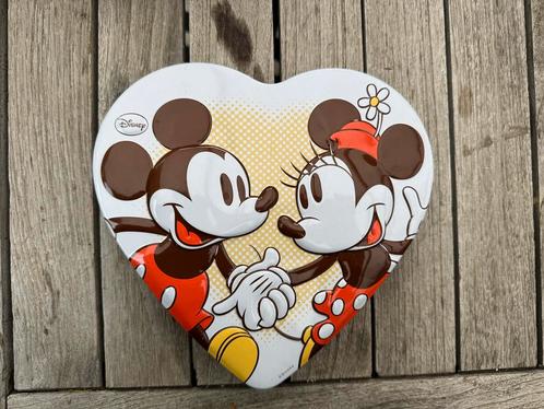 Mickey & Minnie Mouse blikken doosje, Verzamelen, Disney, Zo goed als nieuw, Servies, Ophalen of Verzenden