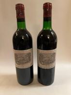 Chateau Lafite Rothschild 1974 2 flessen, Verzamelen, Wijnen, Rode wijn, Frankrijk, Vol, Ophalen of Verzenden