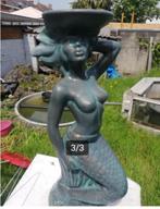 grande statue sirene, hauteur 80cm, Comme neuf, Enlèvement