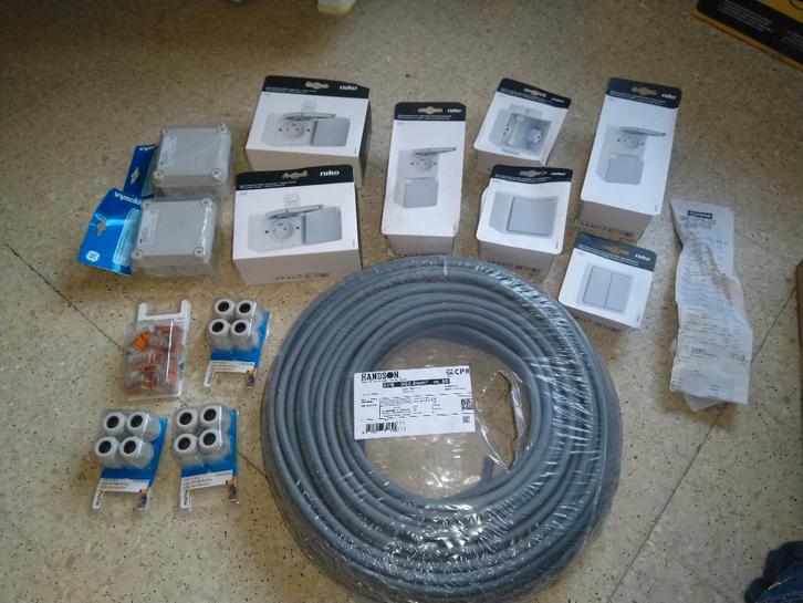 forfait électricité, Bricolage & Construction, Électricité & Câbles, Neuf, Enlèvement