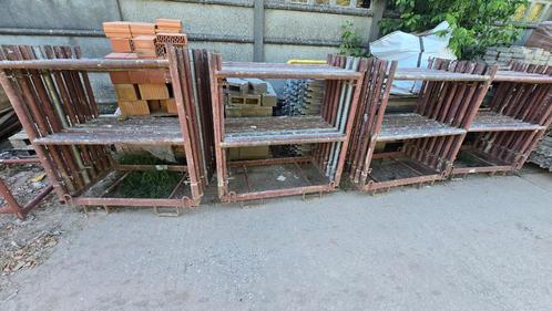 Bouwstelling, Doe-het-zelf en Bouw, Steigers, Gebruikt, Gevelsteiger, 5 meter of hoger, Ophalen