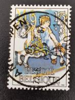 Belgie 1984 - kinderen op paardenmolen - toeslagzegel, Ophalen of Verzenden, Gestempeld, Kinderen
