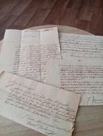 Antieke documenten, Ophalen of Verzenden