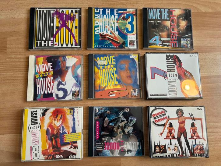 Move the house lot, Cd's en Dvd's, Cd's | Verzamelalbums, Zo goed als nieuw, Dance, Ophalen of Verzenden