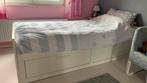 Ikea Brimnes 1-persoonsbed 80x200 of 160x200, Huis en Inrichting, Slaapkamer | Bedden, Ophalen, Zo goed als nieuw