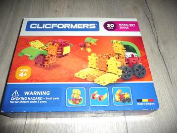 CLICFORMERS basic set (30 stuks + 30 extra stuks) beschikbaar voor biedingen