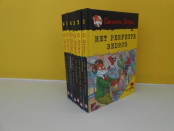 Geronimo Stilton - mini mysterie - 6 boeken nieuwe staat beschikbaar voor biedingen