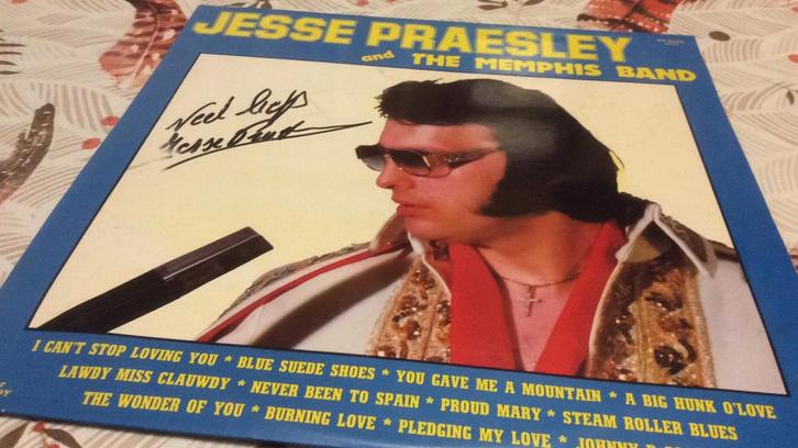 LP Jesse Praesley and the memphis band, Cd's en Dvd's, Vinyl | Verzamelalbums, Zo goed als nieuw, Ophalen of Verzenden