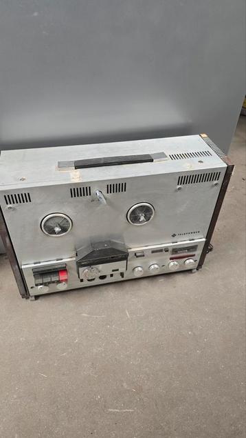 Lecteur de cassettes vintage Telefunken M204 TS E2, Enlèvement ou Envoi, Magnétophone