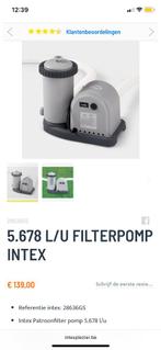 Intex filterpomp, Tuin en Terras, Ophalen, Nieuw, Filter