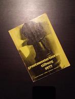 schaken Tilburg 1977, Hobby en Vrije tijd, Denksport en Puzzels, Ophalen of Verzenden, Minder dan 500 stukjes, Gebruikt, Schaken