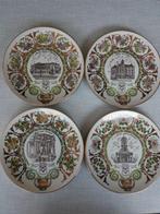 Verviers : 4 porseleinen borden ( Limoges), Ophalen of Verzenden