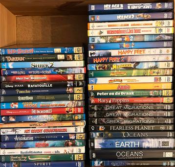 DVD klassiekers DreamWorks, Disney, BBC, National Geografic beschikbaar voor biedingen