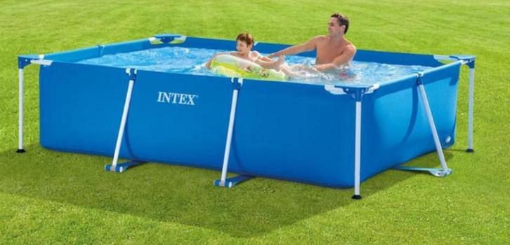 Intex zwembad, Tuin en Terras, Zwembaden, Zo goed als nieuw, Opzetzwembad, Minder dan 80 cm, Minder dan 200 cm, Minder dan 200 cm