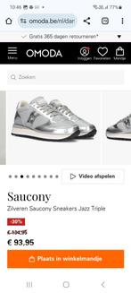 Nieuwe zilveren sneakers Saucony, Ophalen, Zo goed als nieuw, Sneakers