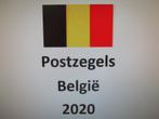 Postzegels België 2020, Gestempeld, Verzenden, Gestempeld