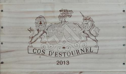 CAISSE FERMEE DE 6x COS D'ESTOURNEL, GCC St.Estèphe 2013, Verzamelen, Wijnen, Nieuw, Rode wijn, Frankrijk, Vol, Ophalen of Verzenden