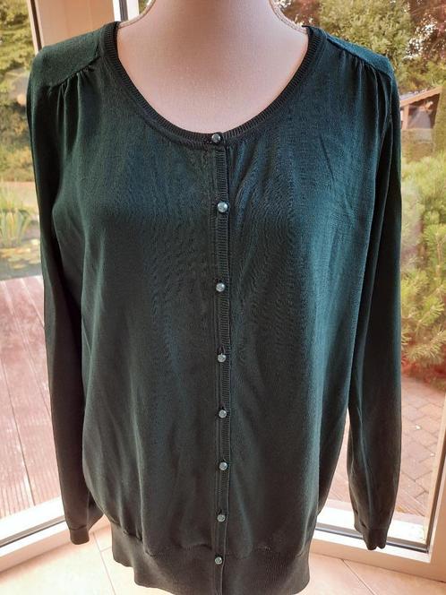 Mooi set top en vest MAYERLINE / M-L, Kleding | Dames, Truien en Vesten, Zo goed als nieuw, Maat 38/40 (M), Groen, Ophalen of Verzenden