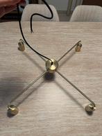 Suspension lampadaire doree, Maison & Meubles, Lampes | Lampadaires, Enlèvement ou Envoi, Comme neuf