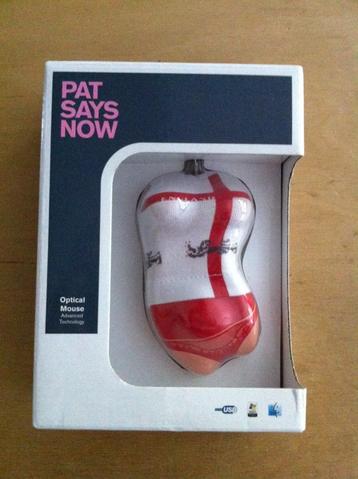 Souris optique fantaisie - PAT SAYS NOW - USB - 2 bouttons, Informatique & Logiciels, Enlèvement, Neuf, Filaire, Souris