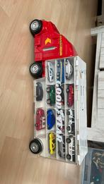 Speelgoed wagen met 28 kleine autootjes, Hobby en Vrije tijd, Modelbouw | Radiografisch | Auto's, Gebruikt, Ophalen