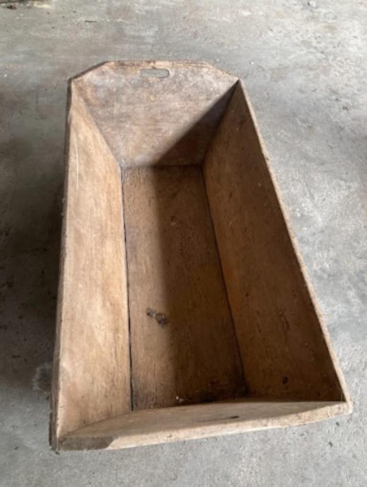 Oude houten voederbak – 120 x 55 cm, Huis en Inrichting, Overige Huis en Inrichting, Ophalen
