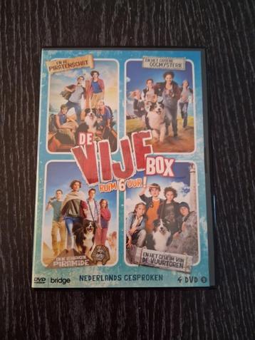 De vijf box beschikbaar voor biedingen