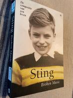 Boek ‘Broken Music - De Compositie van een leven STING(2004), Boeken, Europa overig, STING, Ophalen, Gelezen