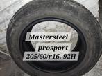 Mastersteel prosport 205/60/r16 band, Auto-onderdelen, Banden en Velgen, 205 mm, Band(en), 16 inch, Gebruikt