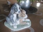 2 hondjes in porselein Lladro collectie, Antiek en Kunst, Antiek | Porselein, Ophalen